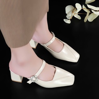 Dép Sục thấp Nữ 3cm và 5cm quai MẢNH tôn dáng và mềm mại êm chân Giày Bánh Bèo mã DepSucA