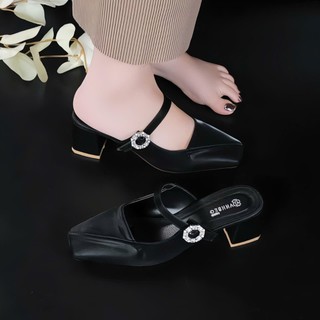 Dép Sục thấp Nữ 3cm và 5cm quai MẢNH tôn dáng và mềm mại êm chân Giày Bánh Bèo mã DepSucA