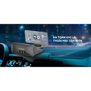 HUD Vietmap H50 - màn hình HUD thông minh,hiển thj tốc độ giới hạn,cảnh báo giao thông, tích hợp GPS