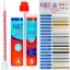 Keo Chà Ron Chống Thấm KGT Epoxy 2 Thành Phần - Keo Miết Mạch Gạch Chống Bám Bụi 400ml (Kèm Vòi )