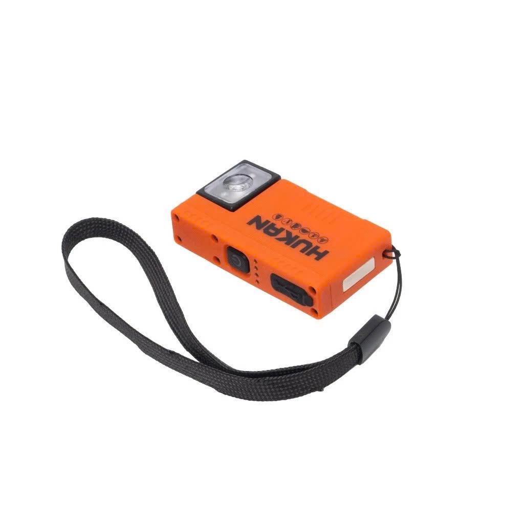 Đèn mini đa năng bỏ túi HUKAN G1-PL04MINI, 4 màu đèn, Chỉnh 180 độ, Dùng 3-4H, Đế có nam châm hít
