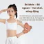 Áo lót bé gái cotton thoáng khí kiểu basic 2 dây mảnh mặc đi học đi chơi thoải mái LANIXA B032 -CB