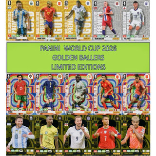 [ 1x Pack Lẻ Panini World Cup 2026 ] Pack Lẻ Thẻ Cầu Thủ Bóng Đá Panini Adrenalyn XL World Cup 2026 ( 8 Thẻ )
