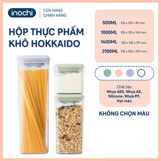 Hộp Đựng Thực Phẩm Khô Inochi Hokkaido - Hộp Bảo Quản Thực Phẩm Khô Cao Cấp - Giữ Trọn Vị Ngon