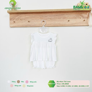 Bộ cộc tay sợi tre ami0140