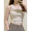 Áo Bra Cổ Yếm, Áo Ba Lỗ Cotton Basic( Freesize tới 60kg) Hàng Cao Cấp Sẵn Đệm Mút Ngực Cho Nữ