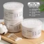 Hộp 500 tăm bông ráy tai cotton 2 đầu thân gỗ an toàn vệ sinh 0.5x7.5cm