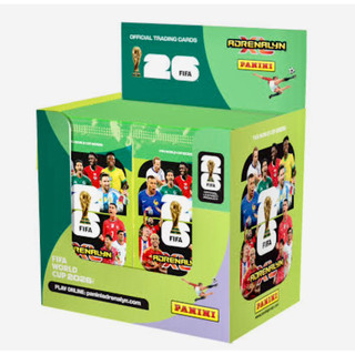 [ Full Box PA World Cup 2026 ] Hộp Chứa 50x Gói Thẻ Cầu Thủ Panini Adrenalyn XL World Cup 2026 25/26 ( 400 Thẻ )