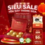 Yến Sào Thượng Hạng Đông Trùng Hạ Thảo - Sấy Thăng Hoa 100% Yến Thật - Set Quà Ngũ Phúc Lâm Môn
