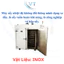 Máy sấy nhiệt độ không đổi thông minh dạng xe đẩy, lò sấy tuần hoàn khí nóng, lò công nghiệp
