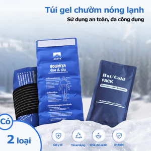 Túi chườm nóng lạnh đa năng -Túi chườm đá gel y tế, Dùng sau phẫu thuật, chấn thương, 45x18cm tái sử dụng