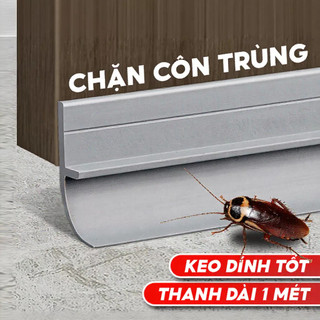 Miếng chặn khe cửa PVC đa năng ngăn gián bọ giữ hơi máy lạnh giúp tiết kiệm điện