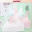 Áo lá bé gái tuổi dậy thì cotton kháng khuẩn thoáng khí kiểu basic lưng dáng chui LANIXA B508 -CB