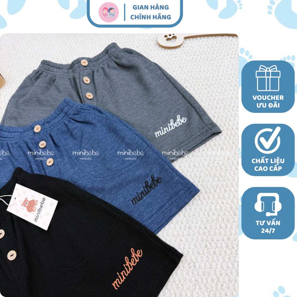 [À ƠI SHOP] N58- set 3 quần 3 cúc minibebe- a107.88