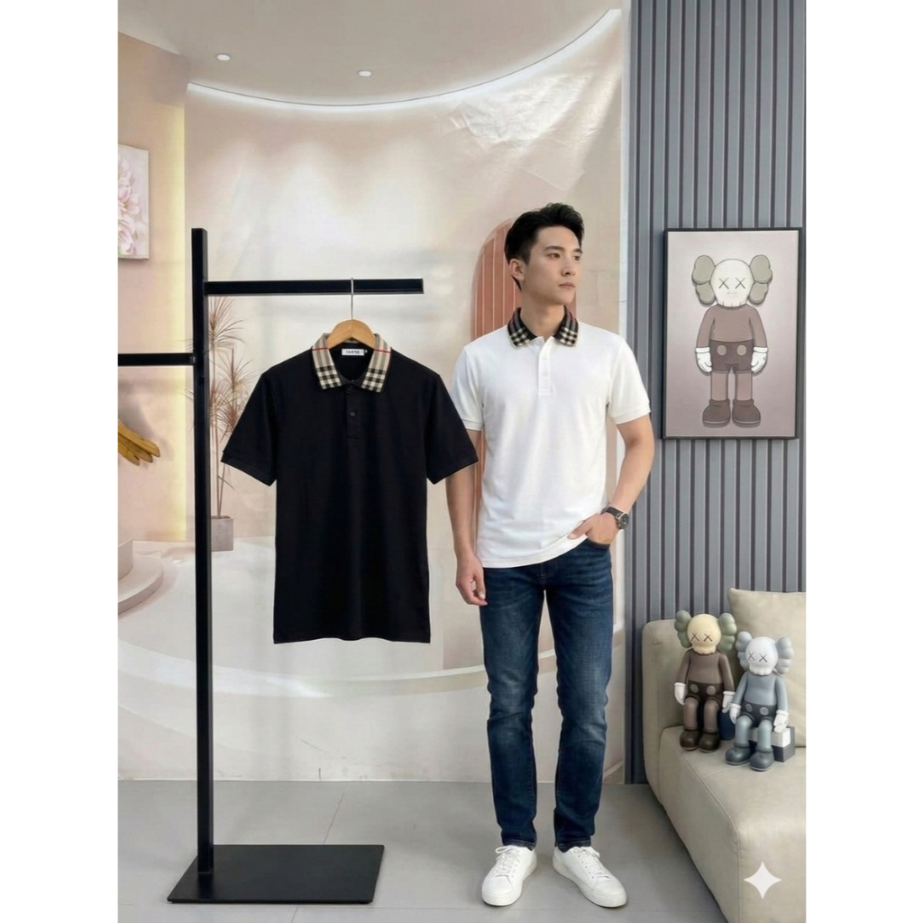 [icb273] 45-90kg áo polo, rẻ, đẹp, unisex, co dãn, thoáng mát, bo dệt, bigsize, trẻ trung