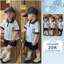 N78- bộ polo sọc xanh con cáo kèm mũ - a117.1788