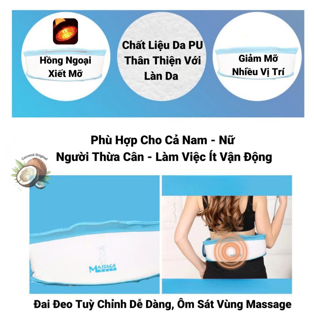 [Quà Tặng Miễn Phí 1 Đôi Dép Xung Điện] khi khách hàng mua các sản phẩm Đai Quấn Nóng Giảm Mỡ Toàn Thân