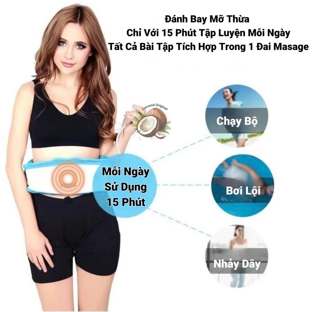 [Quà Tặng Miễn Phí 1 Đôi Dép Xung Điện] khi khách hàng mua các sản phẩm Đai Quấn Nóng Giảm Mỡ Toàn Thân
