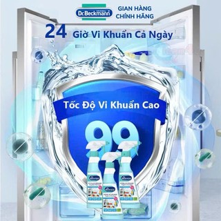 (Châu Âu) Xịt Làm Sạch Tủ Lạnh Sáp Khử Mùi Tủ Lạnh Dr.Beckmann An Toàn Làm Sạch Tủ Lạnh Hiệu Quả