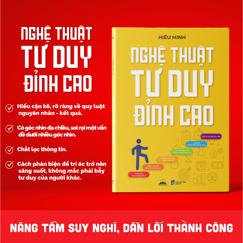 Sách - Nghệ Thuật Tư Duy Đỉnh Cao - Nhà Xuất Bản Dân Trí