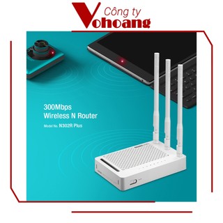 Router Wifi Totolink N302R Plus 3 Ăng-ten 300Mbps Nhanh Ổn Định Cho Gia Đình, Văn Phòng Nhỏ