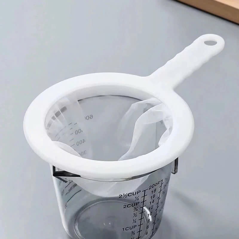 DỤNG CỤ LỌC SỮA ĐẬU NÀNH , VỢT LỌC CAFFE - Lưới Lọc Sữa Hạt Vải Mịn, Rây Lọc Có Tay Cầm Tiện Lợi