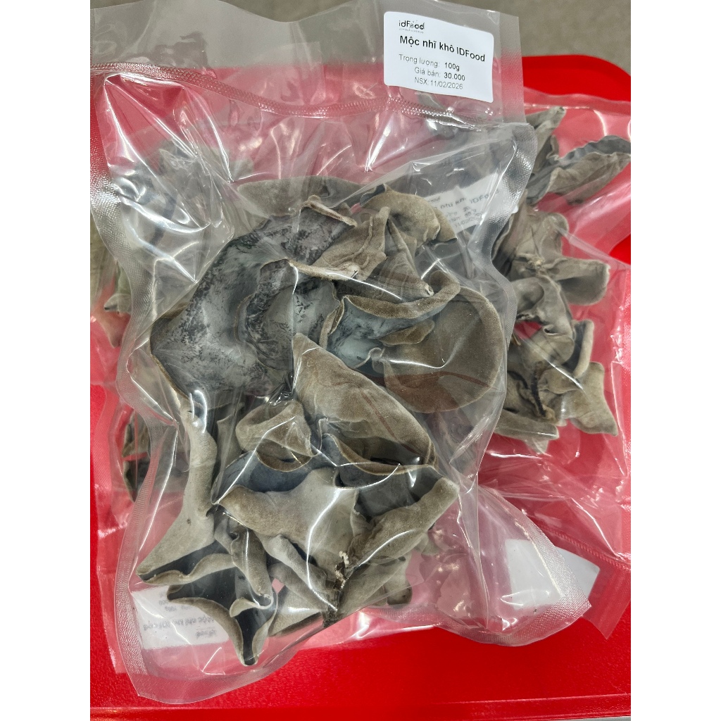 Mộc nhĩ khô IDFood, mộc nhĩ khô loại 1, nấm mèo khô sạch, mộc nhĩ nấu ăn, mua mộc nhĩ khô.