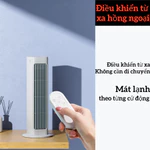Quạt tháp không cánh thế hệ mới - Sạc USB, xoay ngang, gió mạnh - Treo tường/để bàn - Dùng cho văn phòng, gia đình — ảnh 6