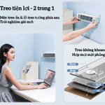 Quạt tháp không cánh thế hệ mới - Sạc USB, xoay ngang, gió mạnh - Treo tường/để bàn - Dùng cho văn phòng, gia đình — ảnh 7