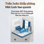 Quạt tháp không cánh thế hệ mới - Sạc USB, xoay ngang, gió mạnh - Treo tường/để bàn - Dùng cho văn phòng, gia đình — ảnh 4