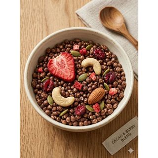 Ngũ Cốc Granola Gạo Lứt Mix Trái Cây CRỘP CHOCOLATE LATE 450g – Granola Giòn Rộp Ăn Sáng Dinh Dưỡng