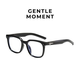 Kính râm gọng vuông chống tia UV GENTLE MOMENT kính mát thời trang nam nữ phong cách Hàn Quốc GM9547