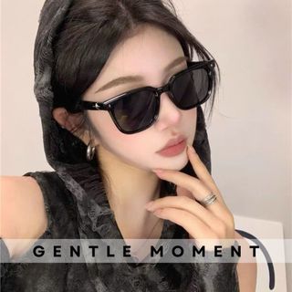 Kính râm gọng vuông chống tia UV GENTLE MOMENT kính mát thời trang nam nữ phong cách Hàn Quốc GM9547