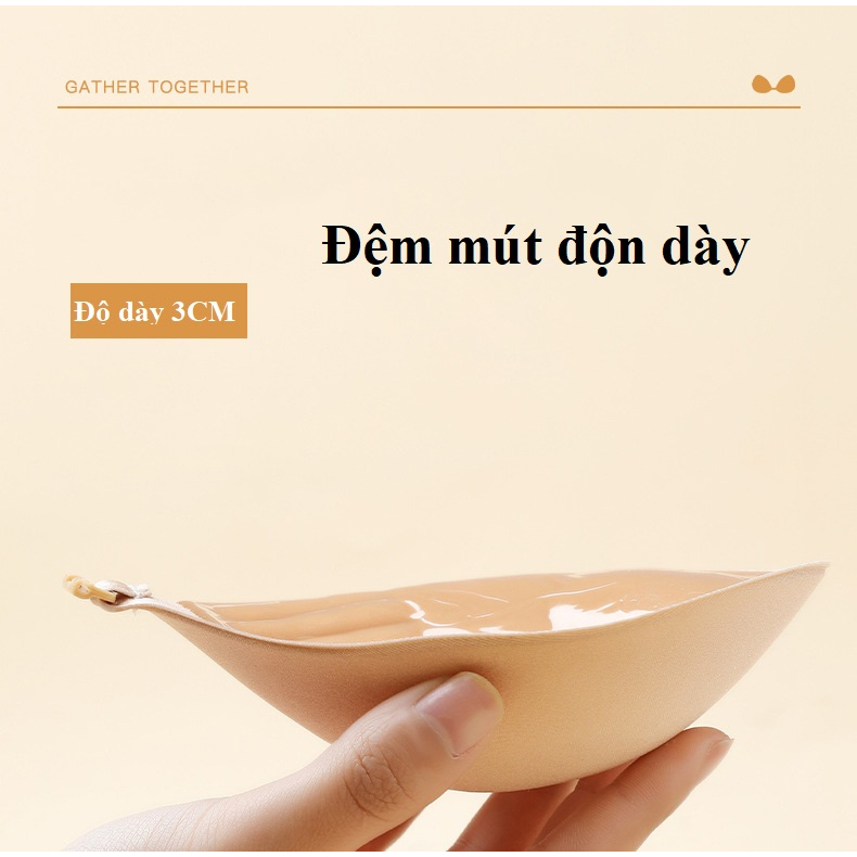 Áo dán ngực silicon cài trước giúp nâng ngực, chống tụt và tạo khe đủ mẫu - ảnh 8