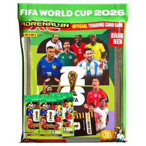 Túi Album Đựng Thẻ Starter Pack Panini Adrenalyn XL World Cup 2026 ( Kèm 26 Thẻ )