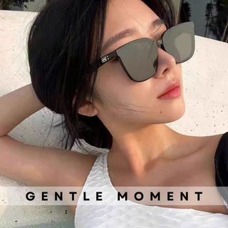 Kính râm gọng vuông GENTLE MOMENT chống tia UV kính mát thời trang nam nữ bảo vệ mắt chống nắng đi học đi chơi GM8357
