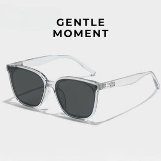 [KOL Live] Kính râm gọng vuông GENTLE MOMENT thời trang nam nữ kính mát chống tia UV phong cách Hàn Quốc GM8357