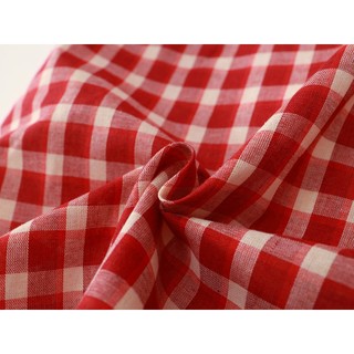 [TẶNG TUBAN] Váy Kẻ Caro Bé Gái, Váy Kẻ Caro Dáng Suông Phối Ren Kèm Nơ Xinh  Chất Liệu Cotton Mềm