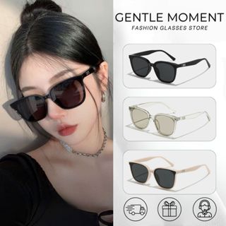 Kính râm gọng vuông GENTLE MOMENT chống tia UV kính mát thời trang nam nữ bảo vệ mắt chống nắng đi học đi chơi GM8357