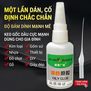 Keo dán đa năng Peng Qiang siêu dính trên mọi chất liệu, gỗ, thủy tinh, kim loại, nhựa, sứ, vải, giấy.