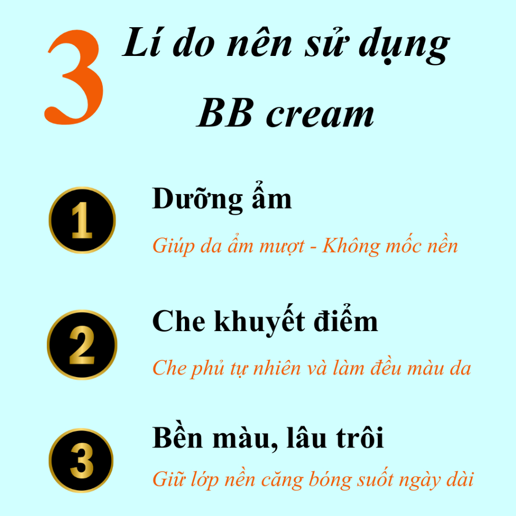 BB Cream Hàn Quốc - Dành cho Mọi Loại Da |10ml/50ml | Dưỡng Ẩm, Mỏng Nhẹ, Không Bí Da|allpeaU: