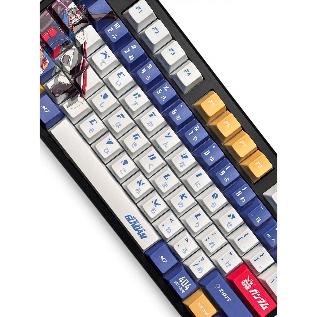 Keycap ST Gundam - Xuyên led | Chất liệu PBT | Profile Cherry | Keyboard Studio | BigBuy360 - bigbuy360.vn