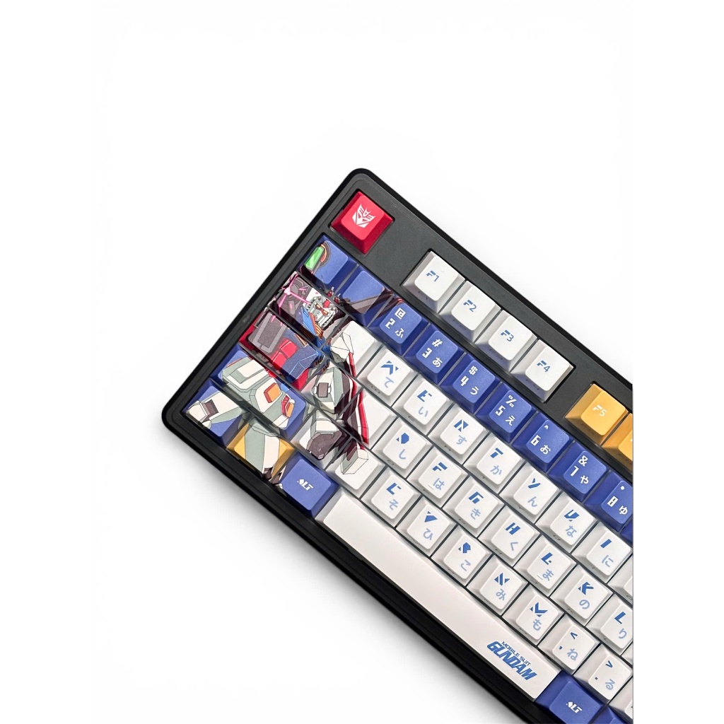 Keycap ST Gundam - Xuyên led | Chất liệu PBT | Profile Cherry | Keyboard Studio | BigBuy360 - bigbuy360.vn