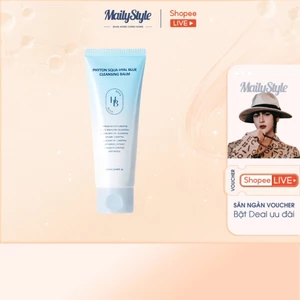 E34_Sáp tẩy trang Heveblue Phyton Squa Hyal Blue Cleansing Balm