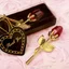 Ngày Lễ Tình Nhân Quà Tặng Người Yêu X 'mas Ủng Hộ Lưu Niệm Pha Lê Thủy Tinh Hoa Hồng Tượng Nhỏ Thủ Công Nhà Trang Trí Đ