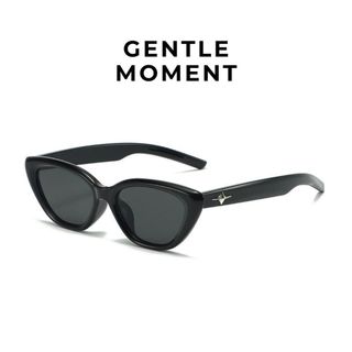 Kính râm mắt mèo GENTLE MOMENT chống tia UV kính mát thời trang nam nữ phong cách Hàn Quốc GM1539