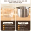 Máy xay thịt đa năng Bear QCOOKO, chỉ mất 1S, dung lượng lớn, đa năng: Xay thịt, cháo, đá, rau, Thủy tinh 304 không gỉ