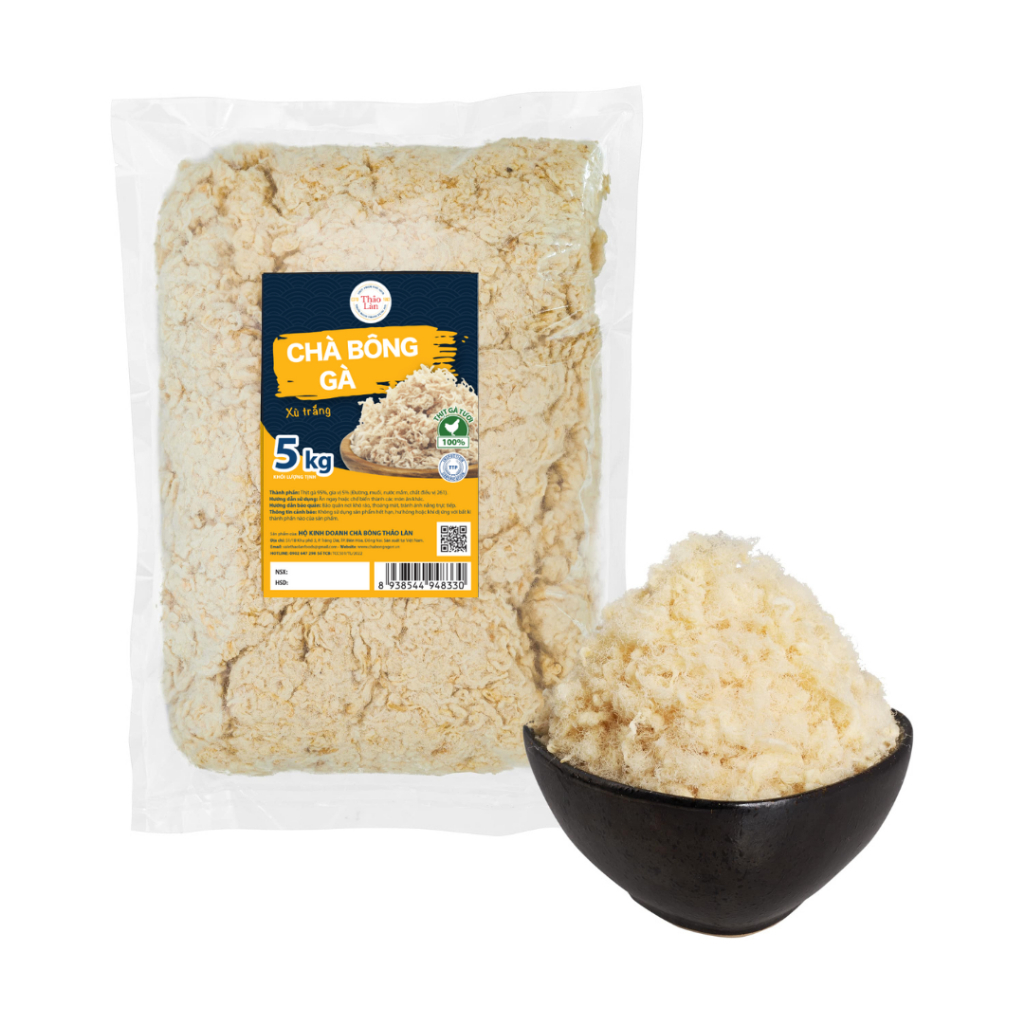 COMBO 2  VỊ CHÀ BÔNG XÙ LÀM BÁNH THẢO LÀN FOODS 10KG