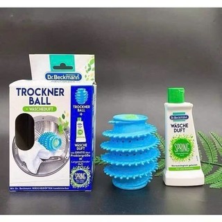 (Châu Âu) Bóng Giặt Thông Minh Chống Nhăn Quần Áo Dr.Beckmann Trockner Ball giúp quần áo không bị nhăn khi giặt hoặc sấy