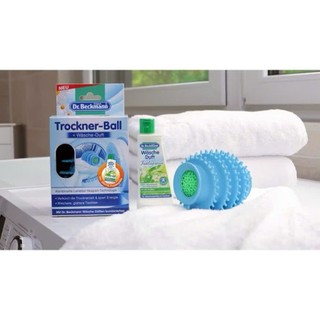 (Châu Âu) Bóng Giặt Thông Minh Chống Nhăn Quần Áo Dr.Beckmann Trockner Ball giúp quần áo không bị nhăn khi giặt hoặc sấy